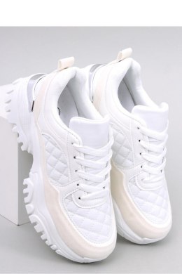 Sneakersy na koturnie ORTEGA WHITE