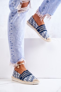 Espadryle Model Warm Time NB358P Blue - Step in style Step in style