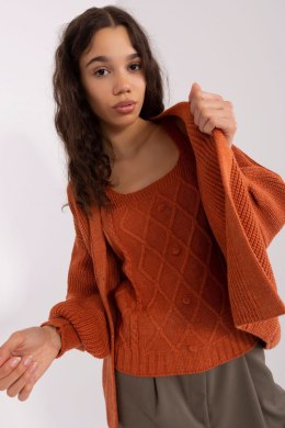 Sweter Komplet Model BA-KMPL-8019.20 Dark Orange - Badu Badu