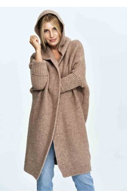 Sweter Kardigan Model M901 Brown - Figl